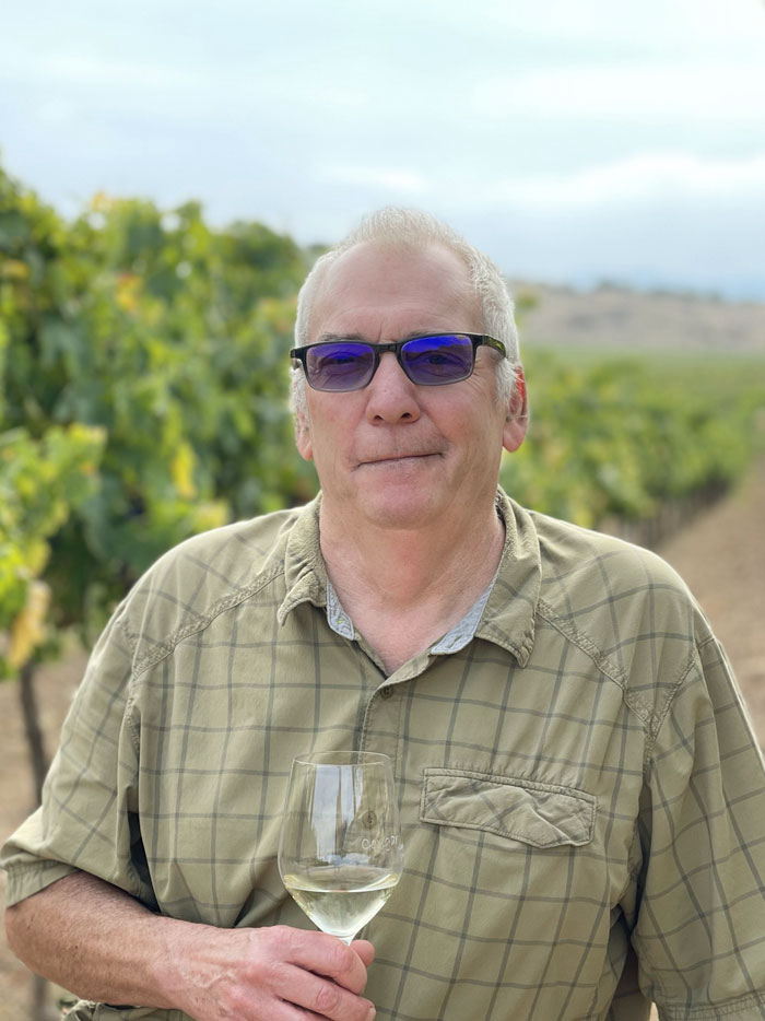 Rick Buffington president winemaker at Cougar Winery